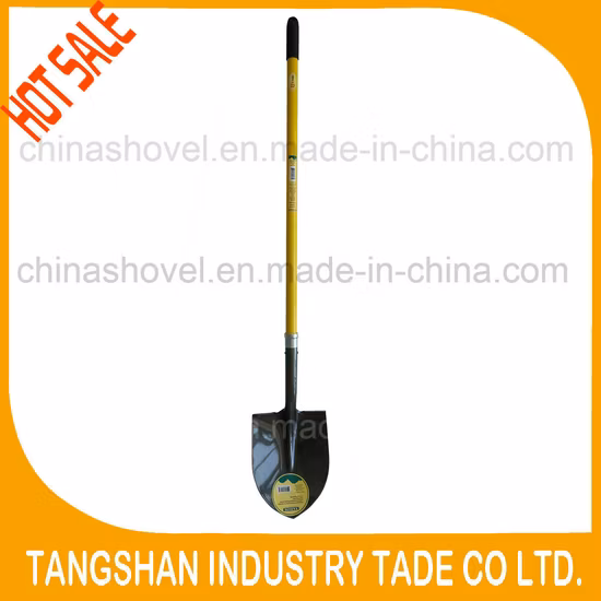 Promoção Especial Pá de aço com cabo longo de fibra de vidro, ferramentas agrícolas, ferramentas manuais, ferramenta de jardim, venda imperdível