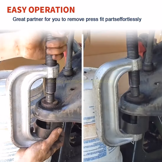 Viktec Master Adaptador Kit de serviço de junta esférica Ferramenta de remoção de junta esférica de reparo automático para remoção e montagem (VT01017)